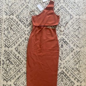 Stella McCartney One Shoulder Cut Dress